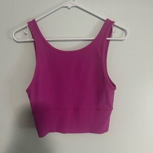 Pink Ribbed Tank Top Lululemon